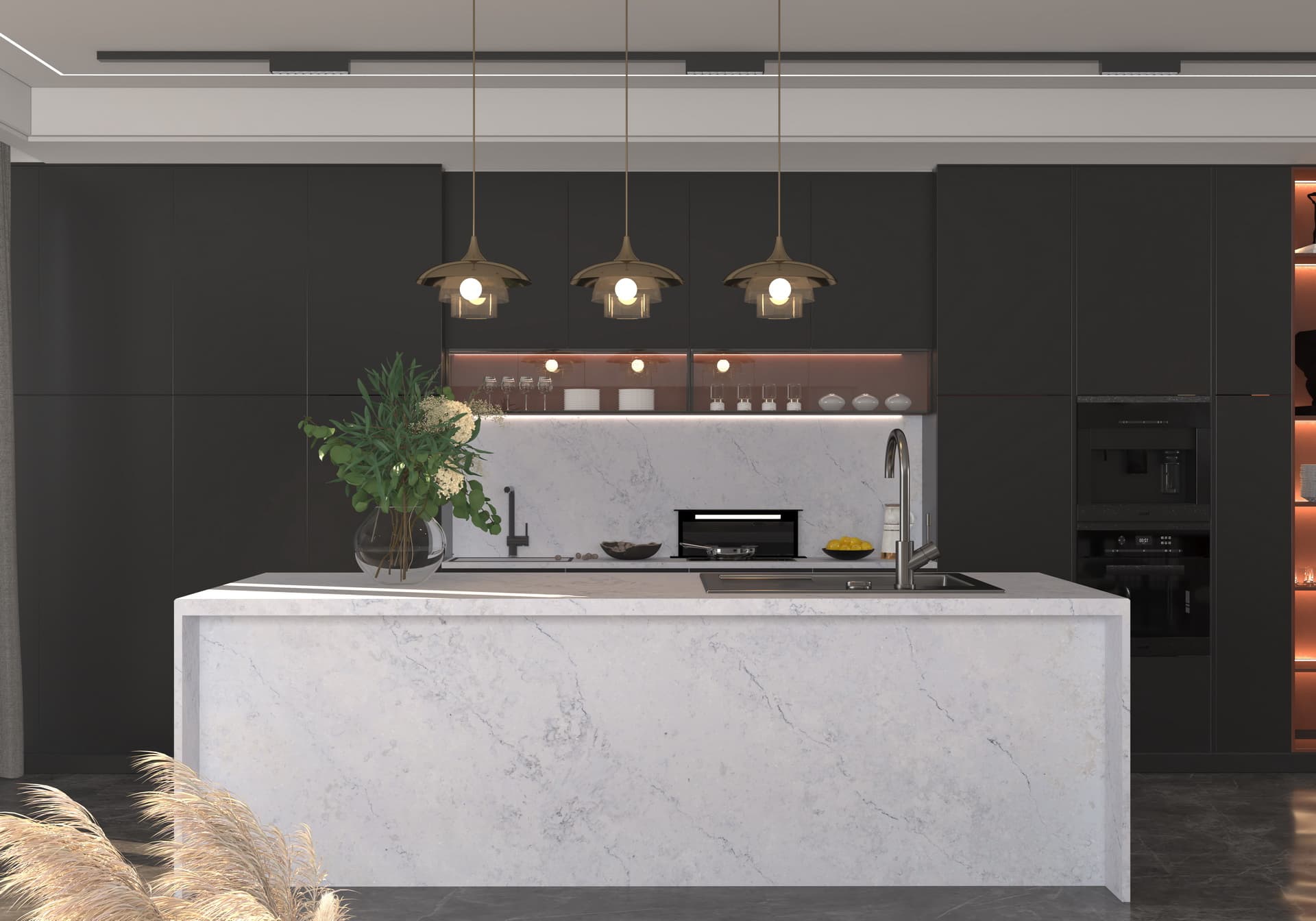 Introducing Linnstone Calacatta Silica Free Stone 6013 Misty Ville