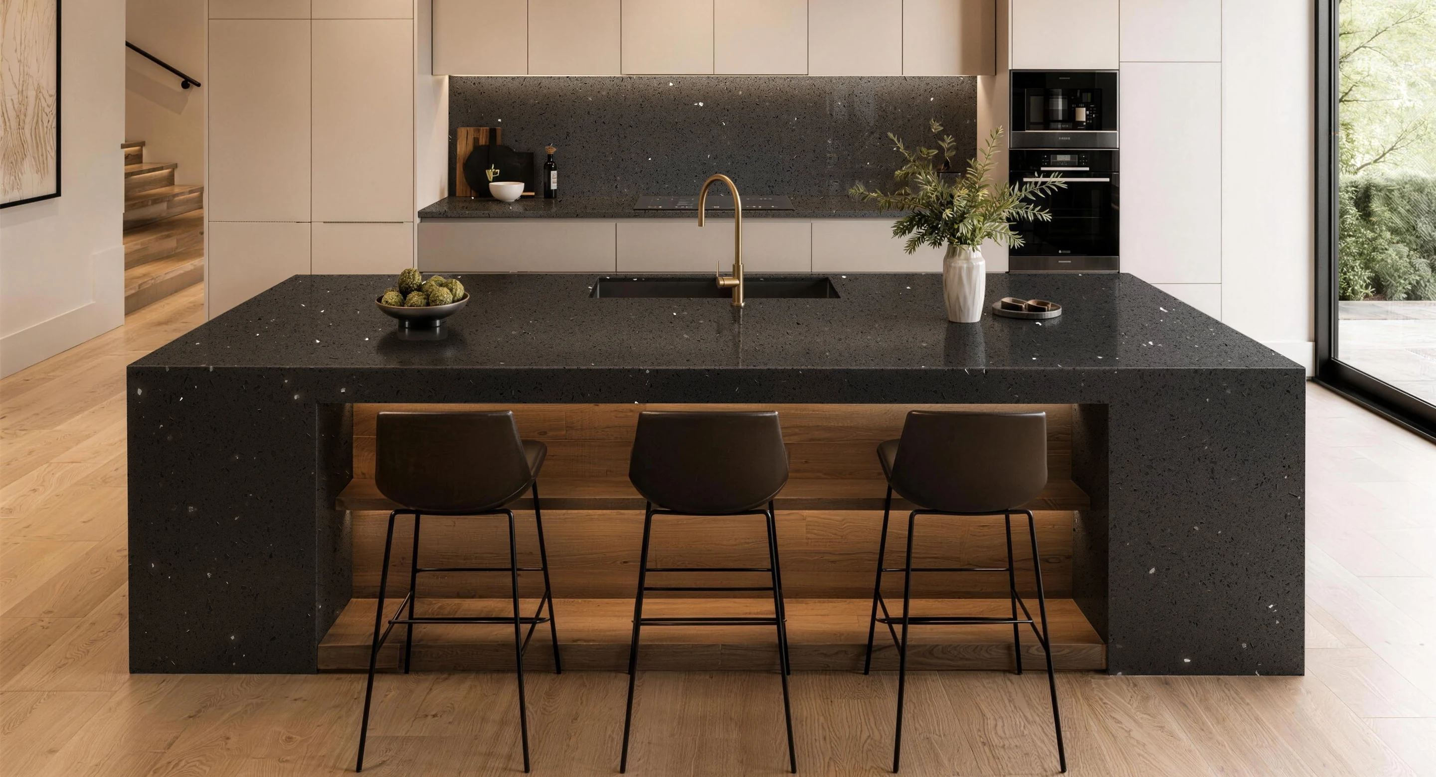 Dark Grey Silica Free Stone