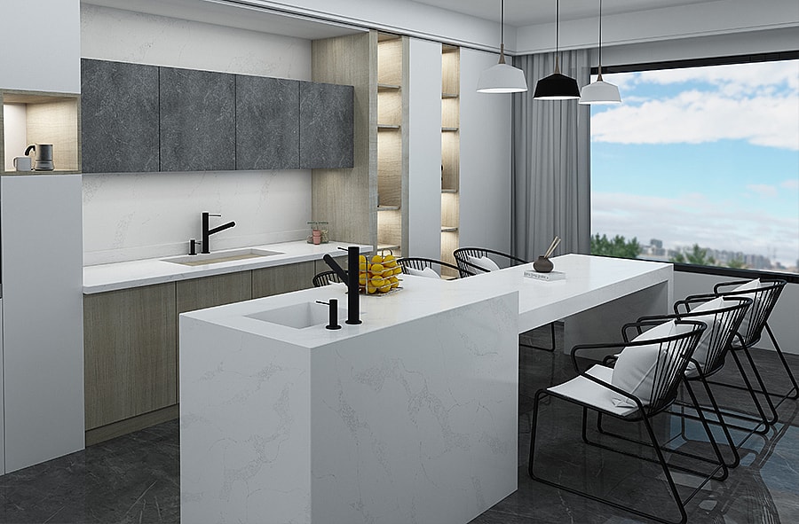 Linnstone Stone Surfaces 6085 Calacatta Glacier