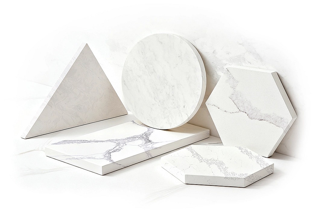 Explore close-up details of our silica-free surfaces—compare base tone, grain and vein rhythm at a glance, and choose with confidence.