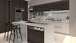 Engineered Stone Elegance in Brisbane, Sydney, Melbourne 3 Linstone Surfaces 3003 Moreno White