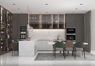 Guide to Diverse Stone Benchtops Colours and Buying Tips 5 Linnstone Surfaces 5015 Byron White