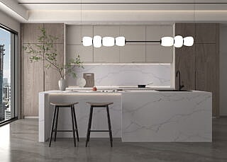 Engineered Stone Elegance in Brisbane, Sydney, Melbourne 2 Linnstone Surfaces 6035 Ladoga