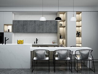 Benchtops Sydney & Melbourne: Redefine Your Spaces 1 Linnstone Surfaces 6085 Calacatta Glacier