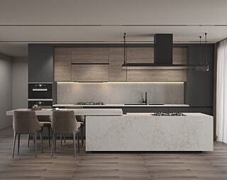 Silica Free Stone Countertops Near Me: Your Neighborhood Stone Expert 5 linnstone quartz 5027 Masaya-kitchen benchtops and splashbacks