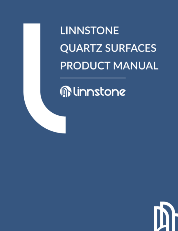 Cover of Linnstone Quartz Surfaces Product Manual 2022