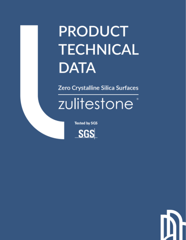 Zulitestone Zero Crystalline Silica Surfaces Product Technical Data
